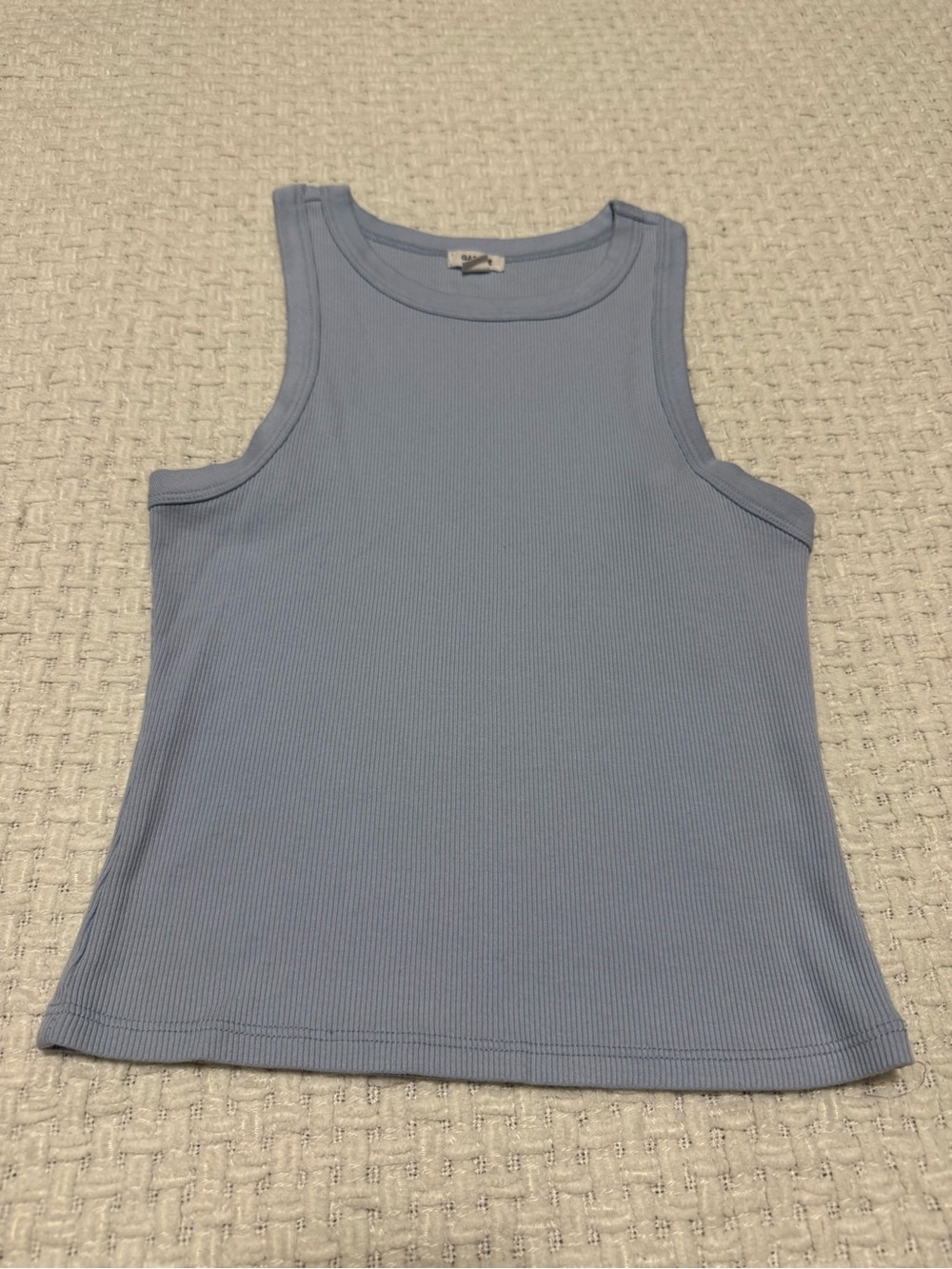 Garage women’s tank, light blue. Small. Excellent condition!